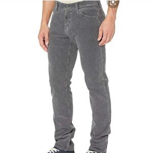 Adriano Goldschmied The Graduate Grey Corduroy Tailored Leg Jeans Mens Size 32